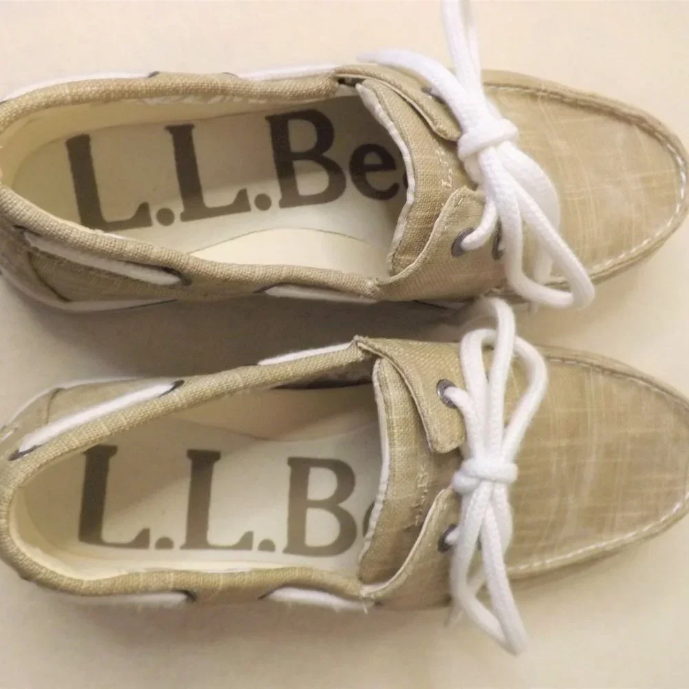 (VGUC) L.L. Bean Canvas Shoe- Women's 7.5M - Picture 9 of 13